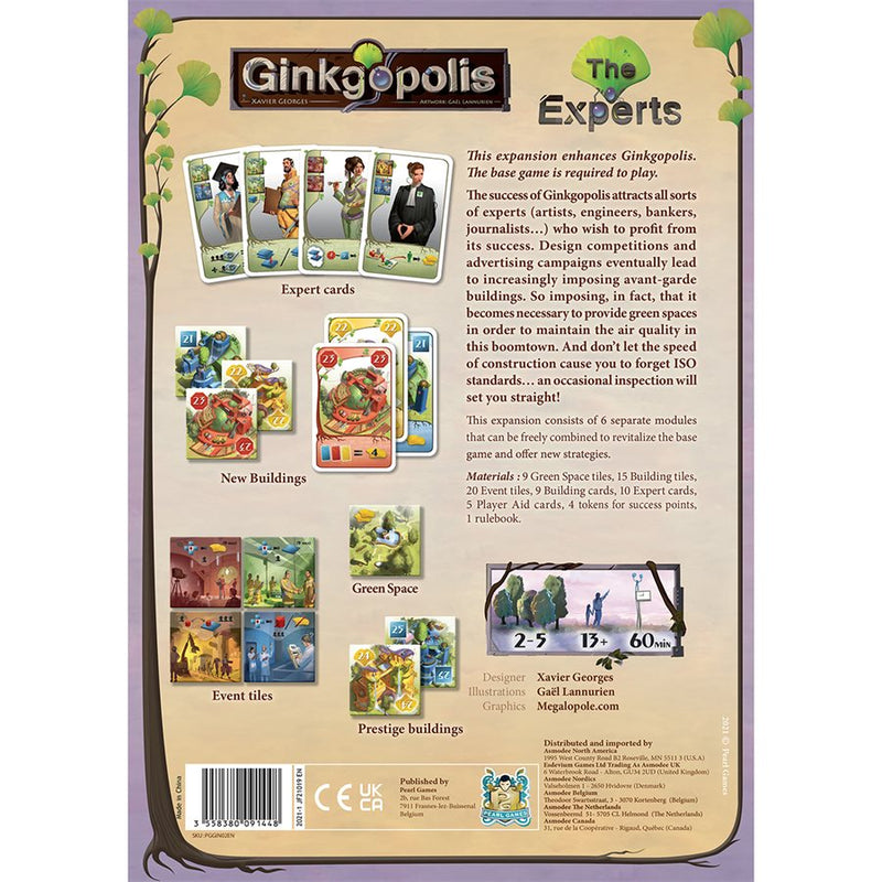Ginkgopolis - the Experts Expansion (EN)