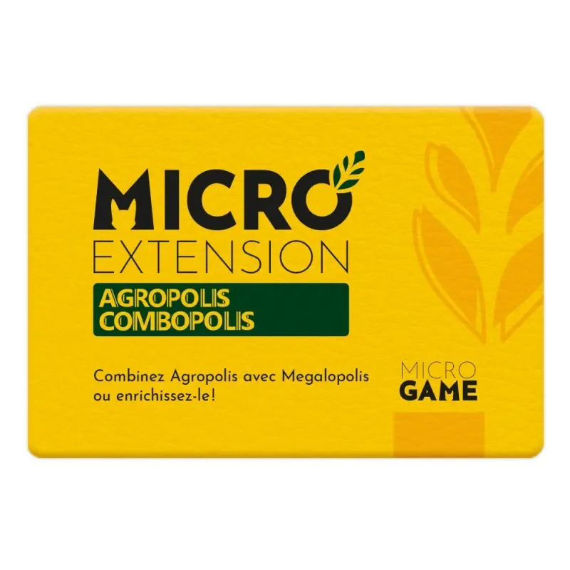 Agropolis - Pack d'extensions + Combopolis - Microgame Extension (FR)