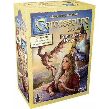 Carcassonne Princesse et Dragon Extension 3