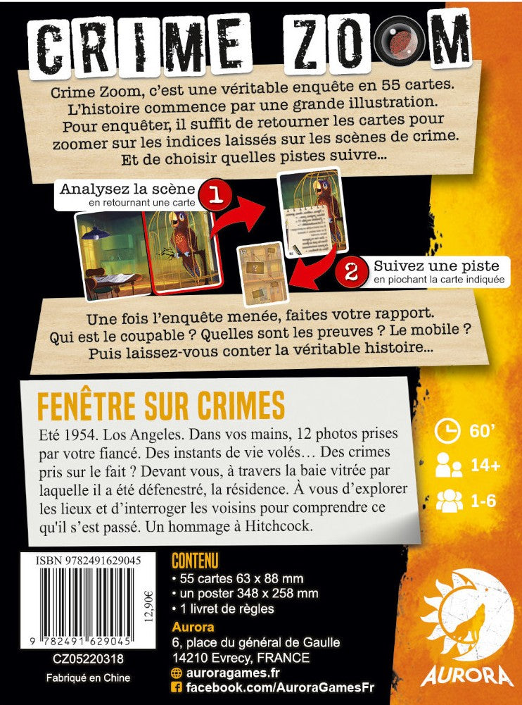 Crime Zoom - Fenêtre sur Crimes (FR)
