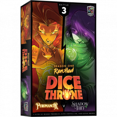 Dice Throne Saison 1 Remasterisée - Pyromancien contre Voleur de l'ombre (3) (FR)