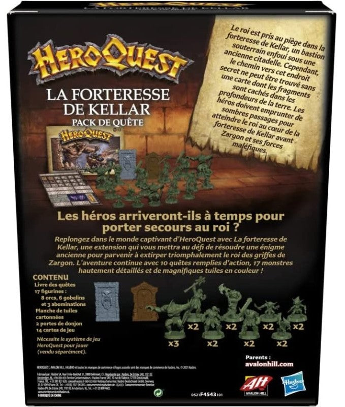 Heroquest - Extension 1: La Forteresse de Kellar (FR)