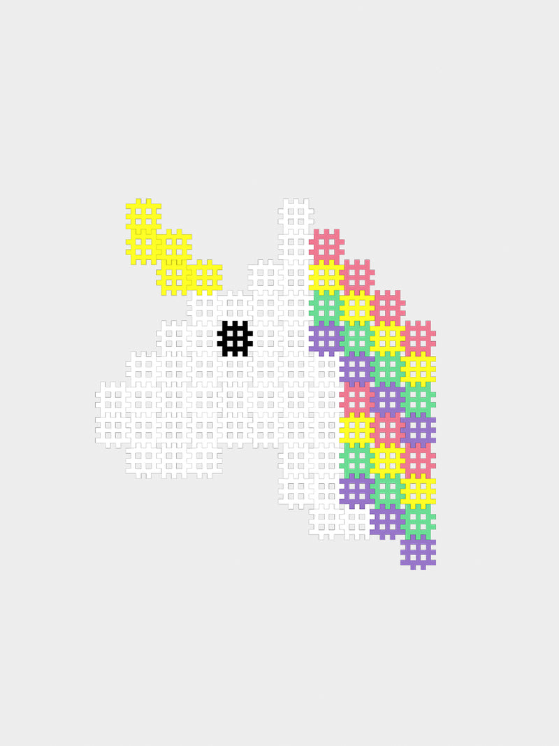 Micro Waffle 80 Pcs (licorne) (EN)