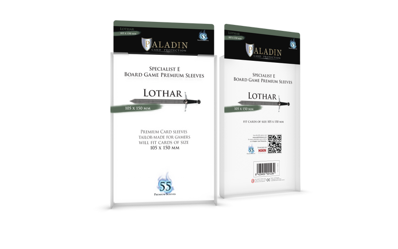 Paladin - protection de cartes premium: Lothar - 108x153 (ML)