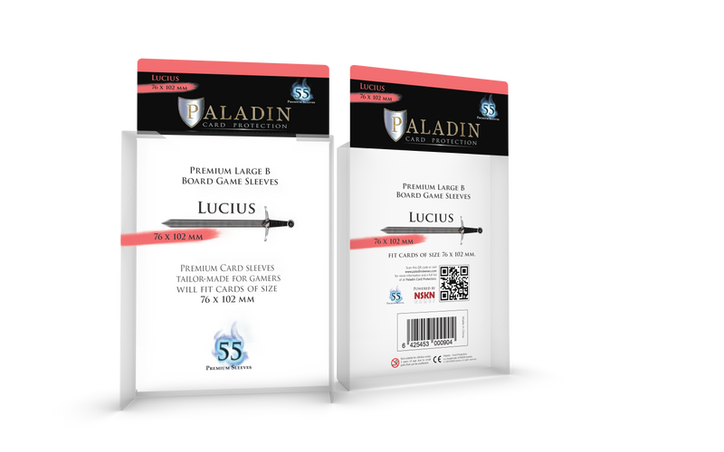 Paladin - protection de cartes premium: Lucius - 79x105 (ML)