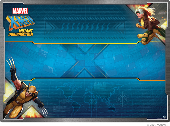 X-Men : Le Soulèvement des Mutants / Mutant Insurrection Tapis de jeu / Game Mat