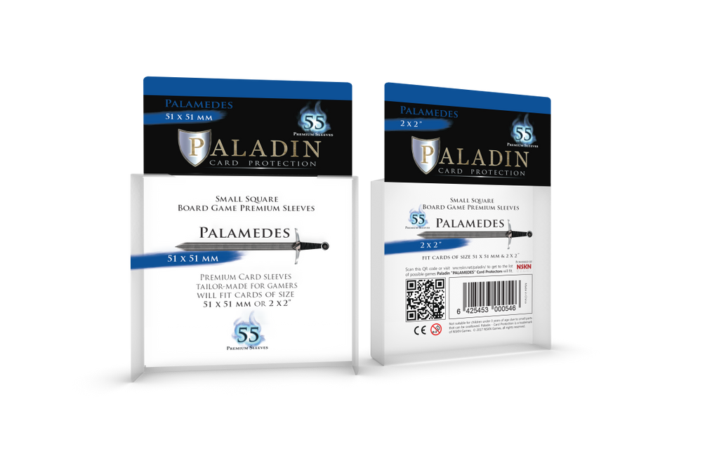 Paladin - protection de cartes premium: Palamedes - 53x53 (ML)