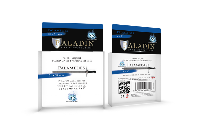 Paladin - protection de cartes premium: Palamedes - 53x53 (ML)