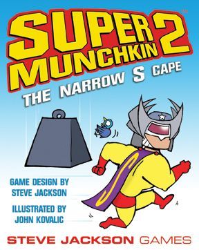 Super Munchkin (EN) (includes Super Munchkin 2 - Narrow the S Cape Expansion) jeu usagé