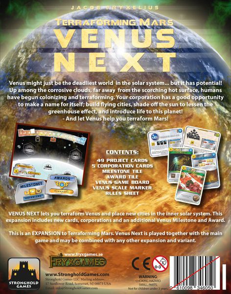 Terraforming Mars - Venus Next Expansion (EN)