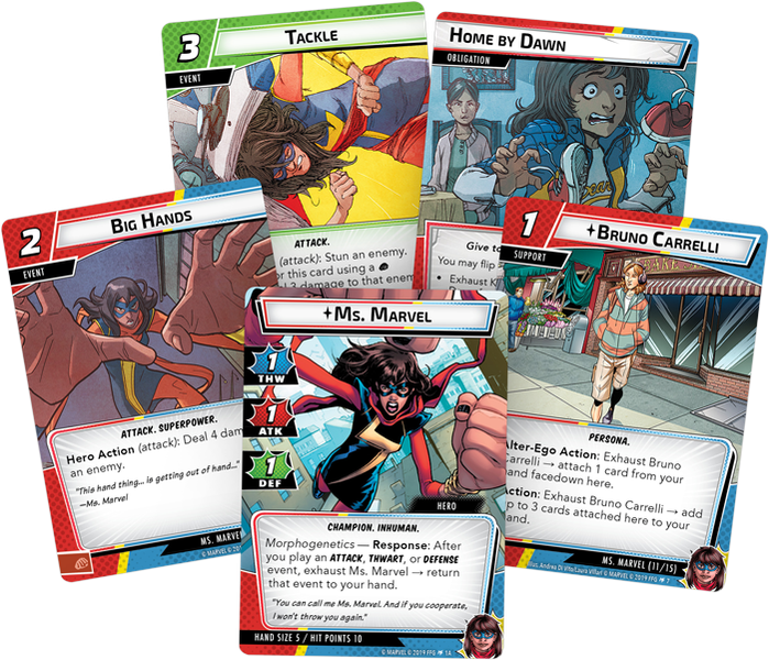 Marvel Champions : the card game - Ms Marvel Hero Pack (EN)