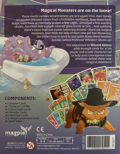 Wizard Kittens : Magical Monsters Expansion (anglais)