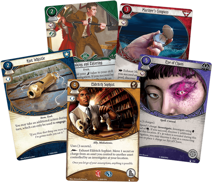 Arkham Horror : The Card Game - In Too Deep : Mythos Pack (EN)