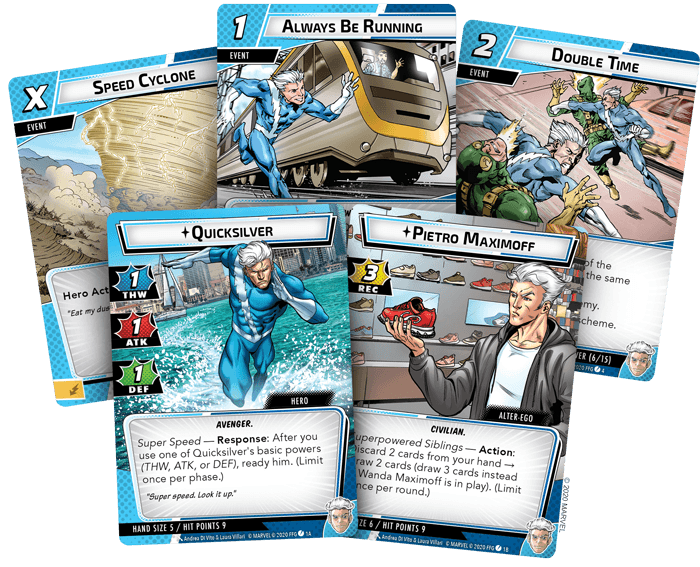 Marvel Champions : the Card Game - Quicksilver (EN)