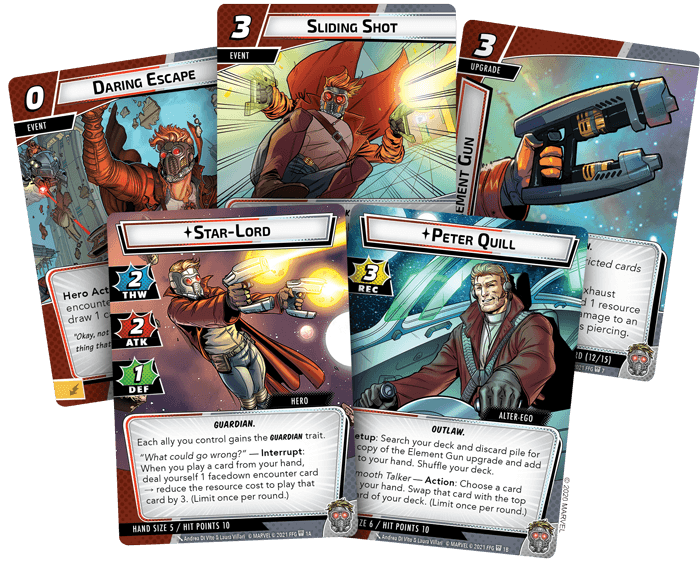 Marvel Champions: LCG Star Lord Hero Pack Expansion (EN)