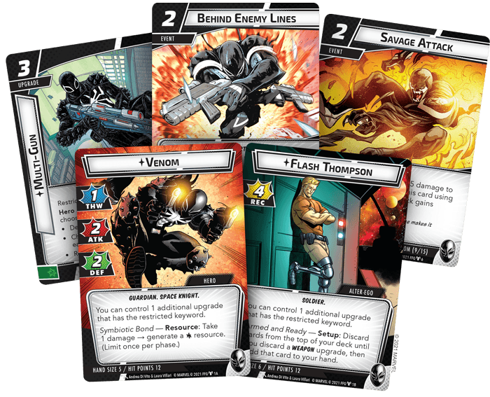Marvel Champions : Venom Hero Pack Expansion (EN)