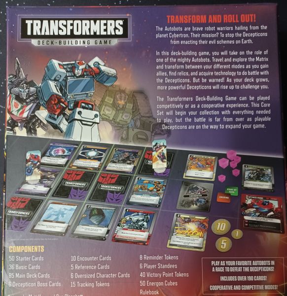 Transformers Deck-Building Game (EN)