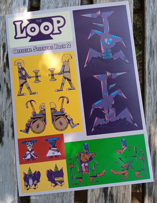 The Loop - Stickers Officiels Pack2