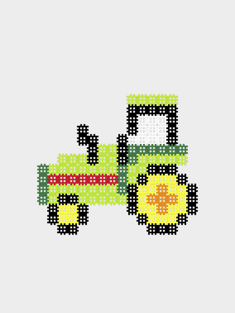 Micro Waffle 150 Pcs (tracteur) (EN)